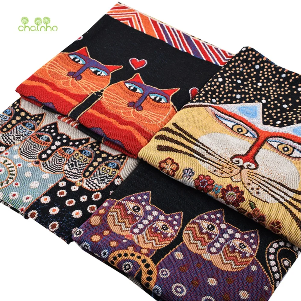 Chainho,Yarn Dyed Polyester Linen Jacquard Fabric,DIY Sewing & Quilting ,Cushion Or Bags Material,2 Pieces,48x48cm,Cats Series
Chainho,Yarn Dyed Polyester Linen Jacquard Fabric,DIY Sewing & Quilting ,Cushion Or Bags Material,2 Pieces,48x48cm,Cats Series