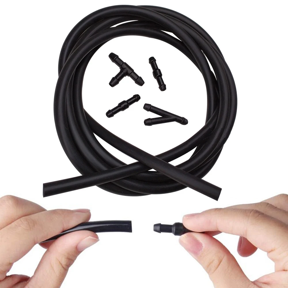 Windshield Washer Wiper Spray Pipe Universal 1m 2m Cleaning Nozzle Hose Tube Connector T Y I Type for Front Window Pump Car Part
Windshield Washer Wiper Spray Pipe Universal 1m 2m Cleaning Nozzle Hose Tube Connector T Y I Type for Front Window Pump Car Part