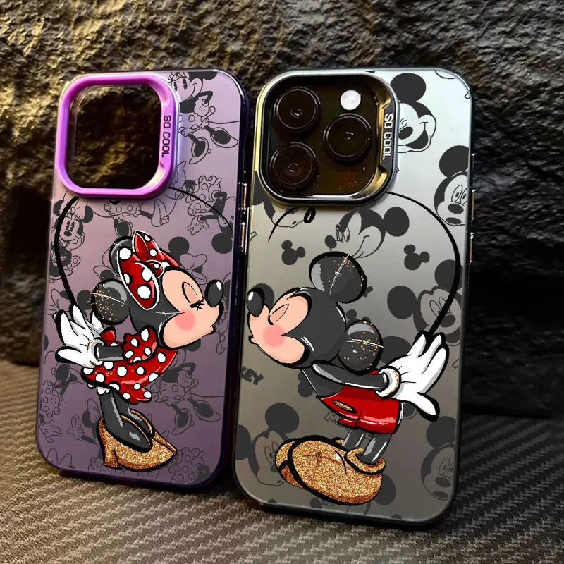 Disneys-Mickey Minnie Mouse Love Coque For Apple iPhone 16e 16 14 15 13 11 Pro Max Case Plus 12 Mini 16e Shockproof Phone Cover Disneys-Mickey Minnie Mouse Love Coque For Apple iPhone 16e 16 14 15 13 11 Pro Max Case Plus 12 Mini 16e Shockproof Phone Cover