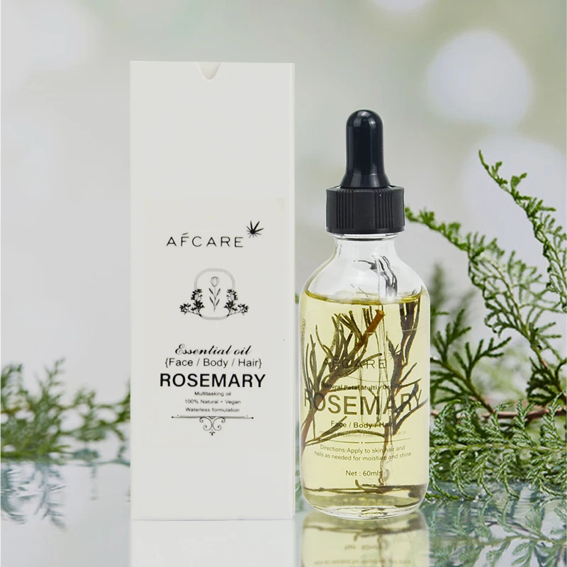 

60ML Rosemary Natural Essential Oils Big Capacity Diffuser Humidifier Aroma Oil Dropper Essential Oil Soothing Skin Body Care