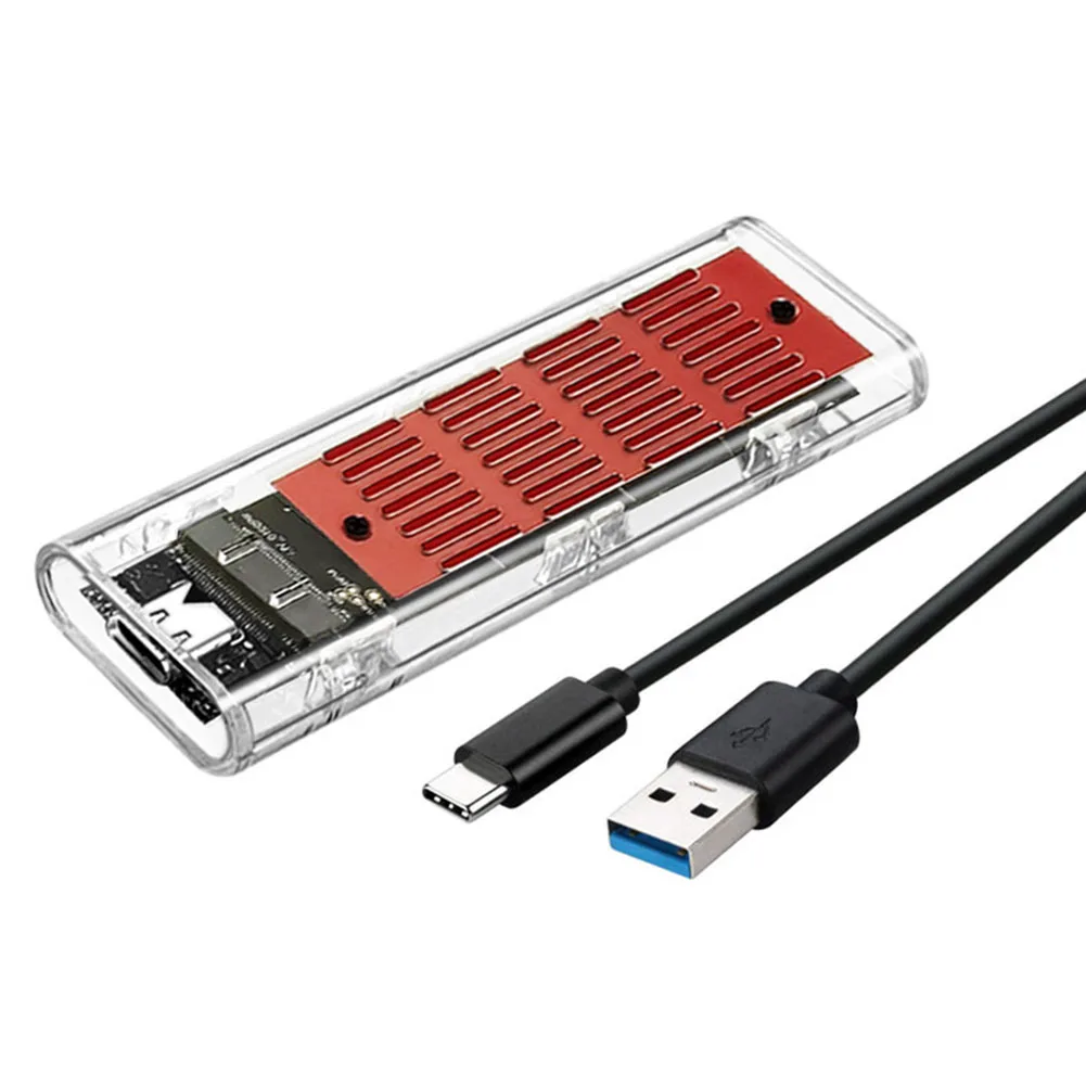 M2 SSD Case M.2 NVME SSD Enclosure M.2 to USB3.1 Type C Transparent Hard Drive Enclosure M-Key NVME PCIE SSD Disk for PC Laptop
M2 SSD Case M.2 NVME SSD Enclosure M.2 to USB3.1 Type C Transparent Hard Drive Enclosure M-Key NVME PCIE SSD Disk for PC Laptop