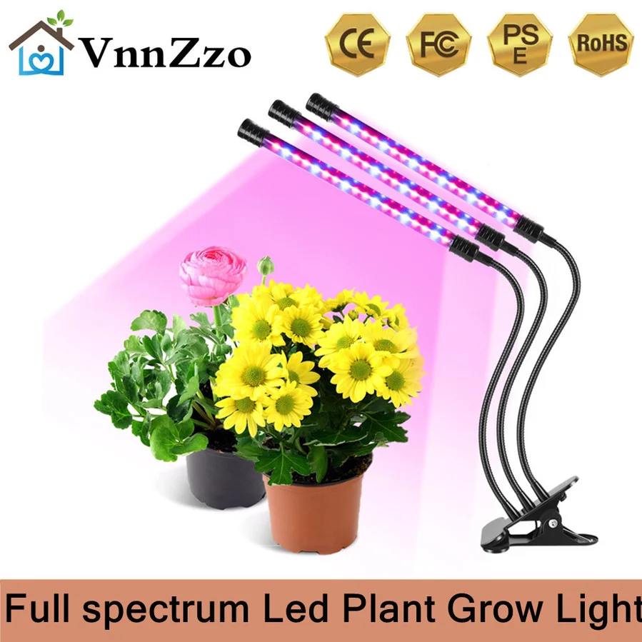 VnnZzo LED Grow Light USB Phyto Lamp Full Spectrum Grow Light With Control Phytolamp For Plants Seedlings Flower Home Tent
VnnZzo LED Grow Light USB Phyto Lamp Full Spectrum Grow Light With Control Phytolamp For Plants Seedlings Flower Home Tent