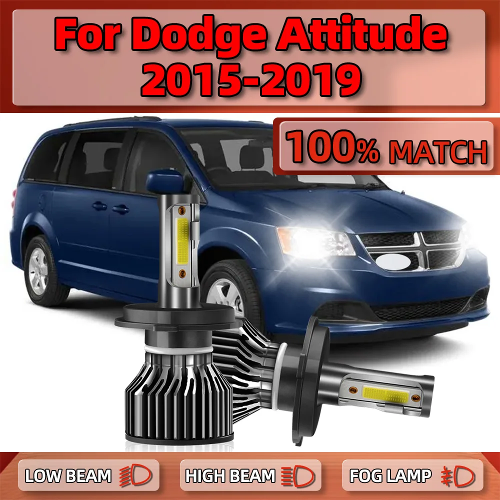 120W LED Mini Headlight Bulbs 20000LM Auto Headlamp High Low Beam 12V 6000K For Dodge Attitude 2015 2016 2017 2018 2019
120W LED Mini Headlight Bulbs 20000LM Auto Headlamp High Low Beam 12V 6000K For Dodge Attitude 2015 2016 2017 2018 2019