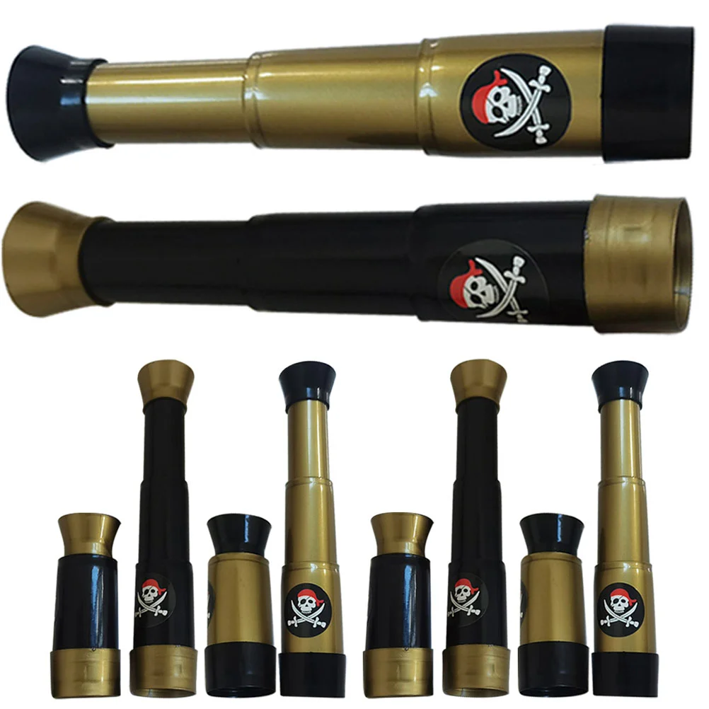 Pirate Spyglass Toy Party Captain Collapsible Kids Plastic Handheld Favor Pocket Marine Supplies Cosplay Games Watching Ship
Pirate Spyglass Toy Party Captain Collapsible Kids Plastic Handheld Favor Pocket Marine Supplies Cosplay Games Watching Ship