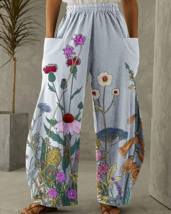 Four Seasons Fashion Women's Large European and American Sexy Pants Cute Loose Fashion Versatile Korean 3D Wide Leg Pants
Four Seasons Fashion Women's Large European and American Sexy Pants Cute Loose Fashion Versatile Korean 3D Wide Leg Pants