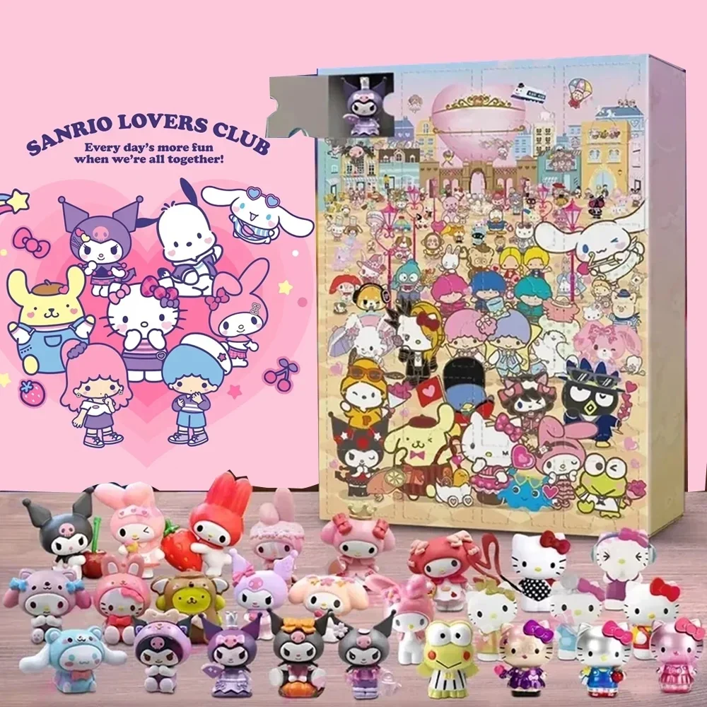Sanrio Hello Kitty My Melody Kuromi Cute Christmas Advent Calendar Anime Character Room Presents Children's Birthday Gifts
Sanrio Hello Kitty My Melody Kuromi Cute Christmas Advent Calendar Anime Character Room Presents Children's Birthday Gifts