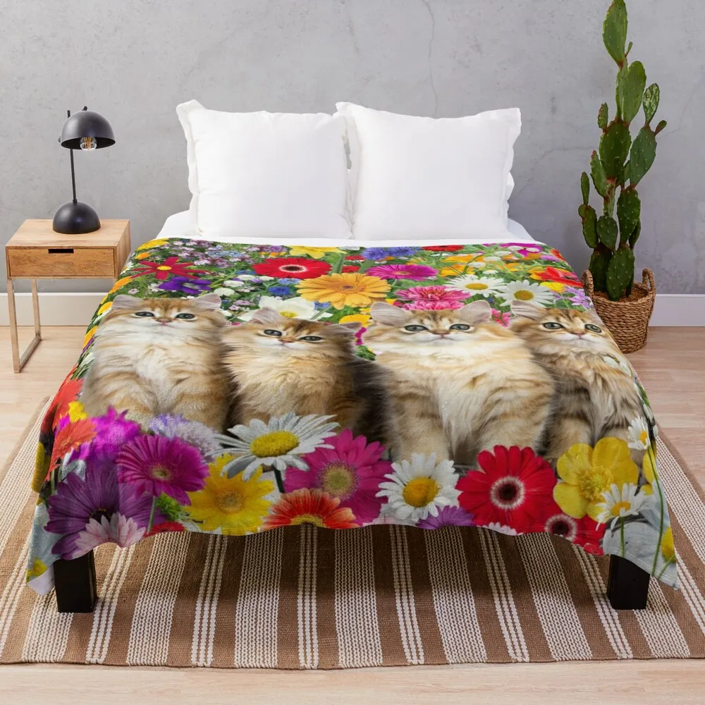 Gorgeous Fluffy Kittens In Wildflowers Collection Throw Blanket christmas gifts halloween Flannel Fabric Flannels Blankets
Gorgeous Fluffy Kittens In Wildflowers Collection Throw Blanket christmas gifts halloween Flannel Fabric Flannels Blankets