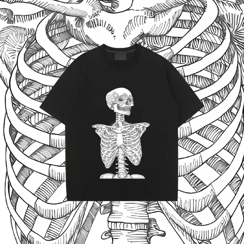 Black T-white T shirt short sleeve cotton shirt best quality tshirt top selling clothing skull MEN'S tee O-neck fashion style
Black T-white T shirt short sleeve cotton shirt best quality tshirt top selling clothing skull MEN'S tee O-neck fashion style