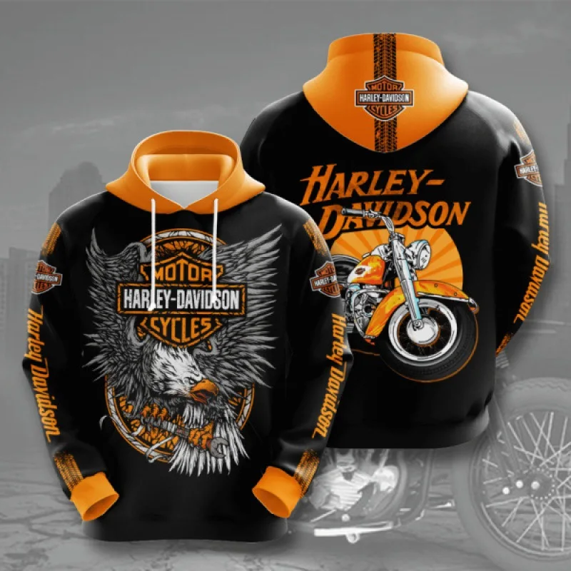 New Off-Road Motorcycle Riding 3D Printed Pattern For Harley Davidson Sport Hoodie Thin Comfortable Long Sleeves with Drawstring New Off-Road Motorcycle Riding 3D Printed Pattern For Harley Davidson Sport Hoodie Thin Comfortable Long Sleeves with Drawstring