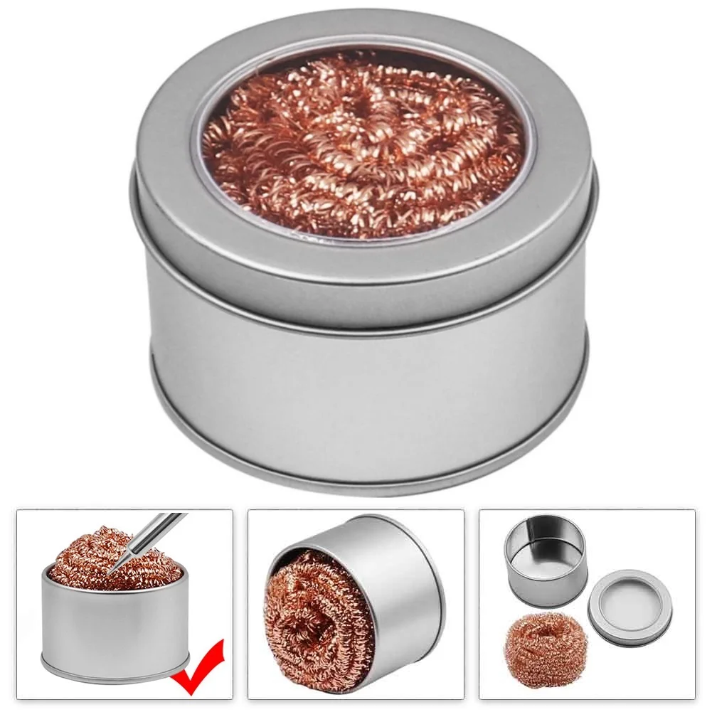 Remove Solder Tools Cleaning Ball Flexible And Soft High Quality Stainless Steel With Box For Clean Soldering Iron Tip
Remove Solder Tools Cleaning Ball Flexible And Soft High Quality Stainless Steel With Box For Clean Soldering Iron Tip
