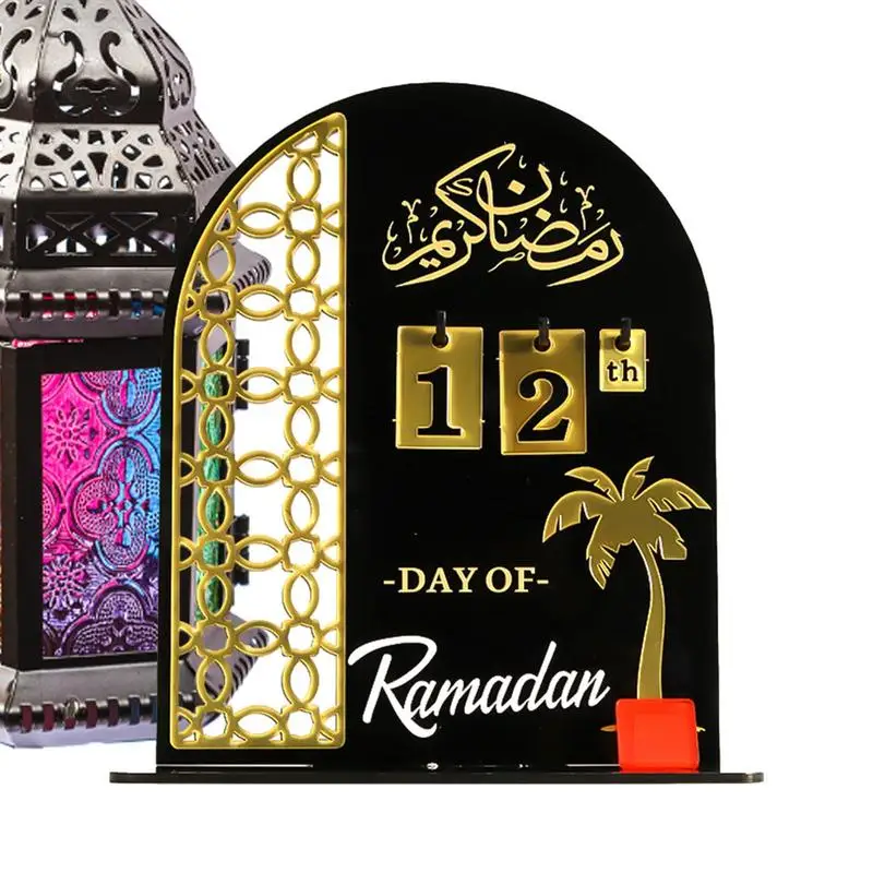 

Countdown Calendar Ornament Creative Advent Calendars Eid Supplies DIY Eid Countdown Calendar Durable Home Decor Supplies