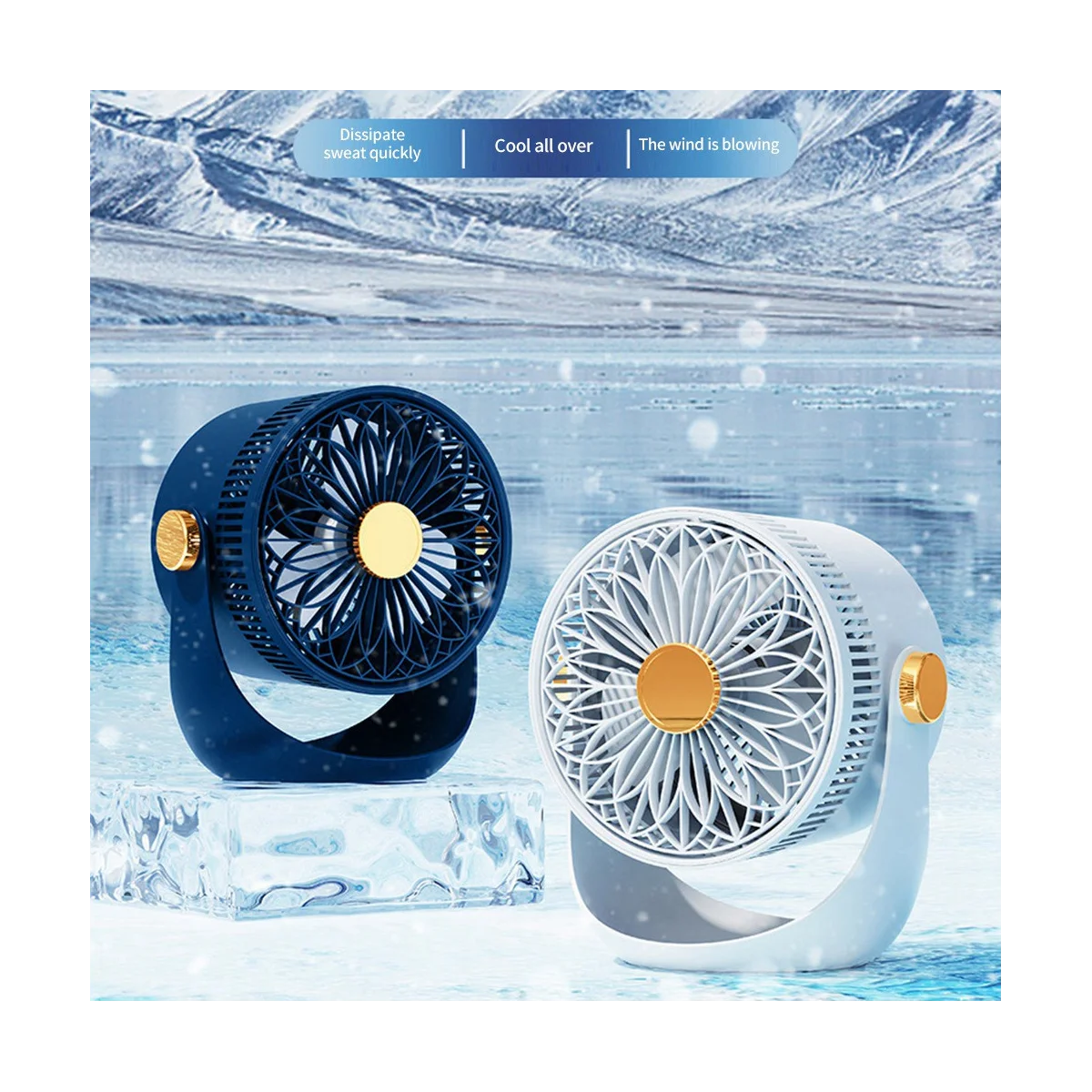 2400MAh Table Wall Air Circulation Electric Fan USB Rechargeable Wall Mountable Cooling Ventilator Fan, blue
2400MAh Table Wall Air Circulation Electric Fan USB Rechargeable Wall Mountable Cooling Ventilator Fan, blue