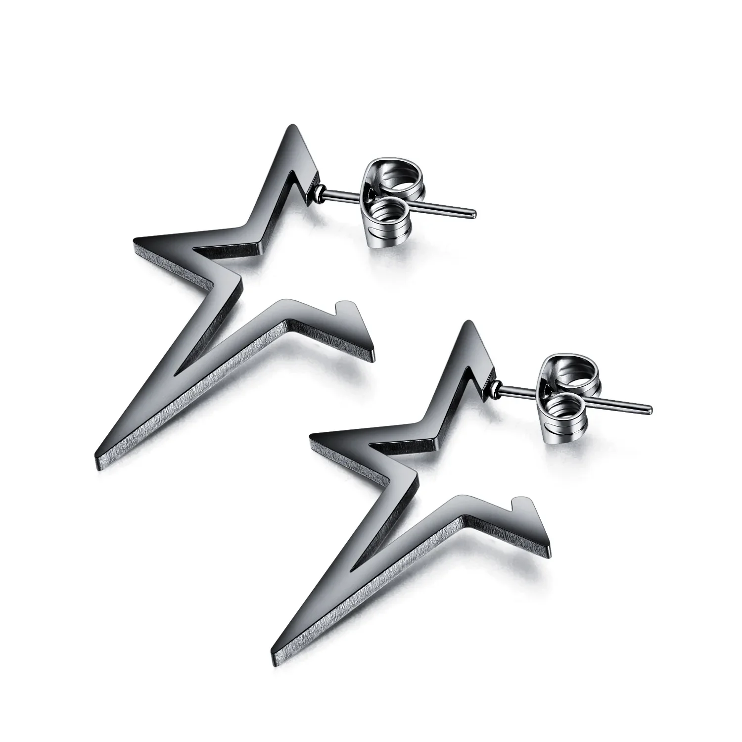 SE26 Statement Gold Color Plated Bold Star Hoops Tarnish Resistant For Women Huggies Earring Piercing Accessory Jewelry Gift
SE26 Statement Gold Color Plated Bold Star Hoops Tarnish Resistant For Women Huggies Earring Piercing Accessory Jewelry Gift