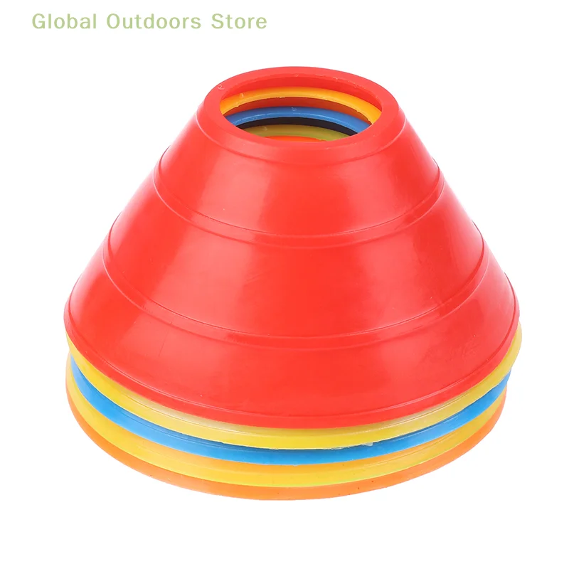 

1Pc Soccer Cones With Holder Mark Disk Agility Drills Cones Multi-Sport Training Cones Marker Discs For Soccer Basketball