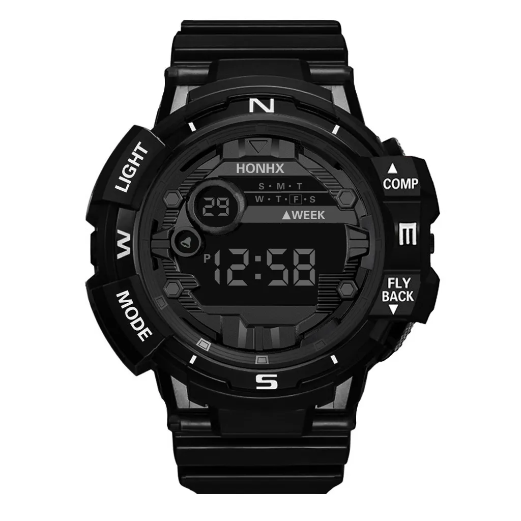 Luxury Mens Digital LED Watch Date Sport Men Outdoor Electronic Watch часы мужские наручные الساعات الإلكترونية steampunk
Luxury Mens Digital LED Watch Date Sport Men Outdoor Electronic Watch часы мужские наручные الساعات الإلكترونية steampunk
