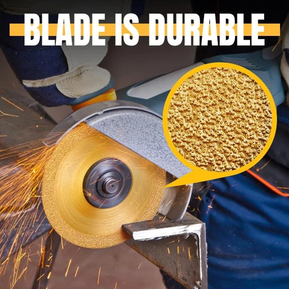 

Cutting Blade Diamond Saw Blade 4inch/100cm Accessories Cutting Disc For Steel Metal For Stone Iron Rebar Gold