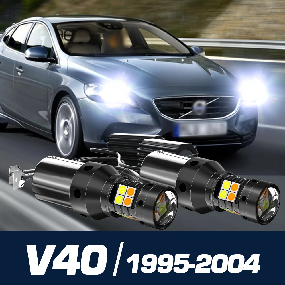 2x LED Dual Mode Turn Signal+Daytime Running Light Canbus Accessories DRL For Volvo V40 1995-2004 1998 1999 2000 2001 2002 2003
2x LED Dual Mode Turn Signal+Daytime Running Light Canbus Accessories DRL For Volvo V40 1995-2004 1998 1999 2000 2001 2002 2003