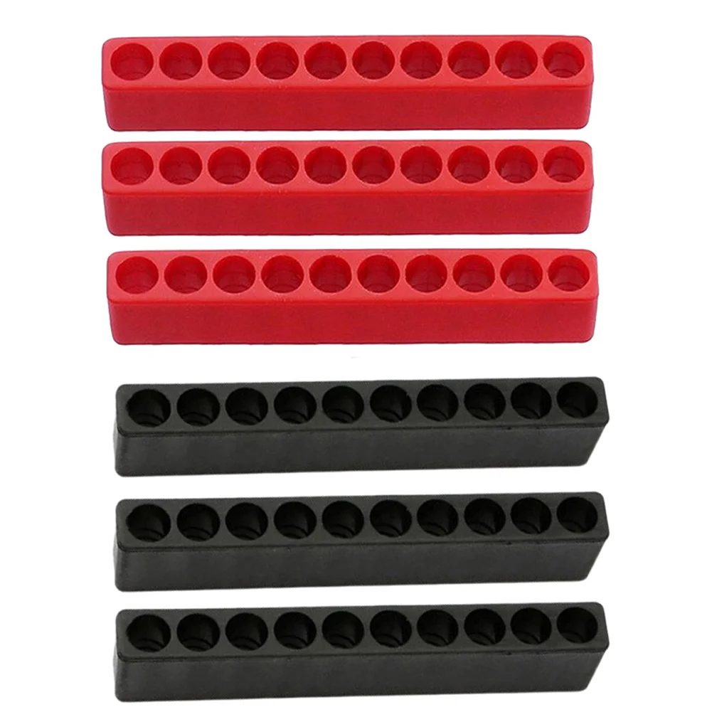 Reliable 6Pcs Bit Holder 10 Hole Plastic Screwdriver Storage Suitable for 1/4 Hex Tools Keep Your Bits Secure
Reliable 6Pcs Bit Holder 10 Hole Plastic Screwdriver Storage Suitable for 1/4 Hex Tools Keep Your Bits Secure