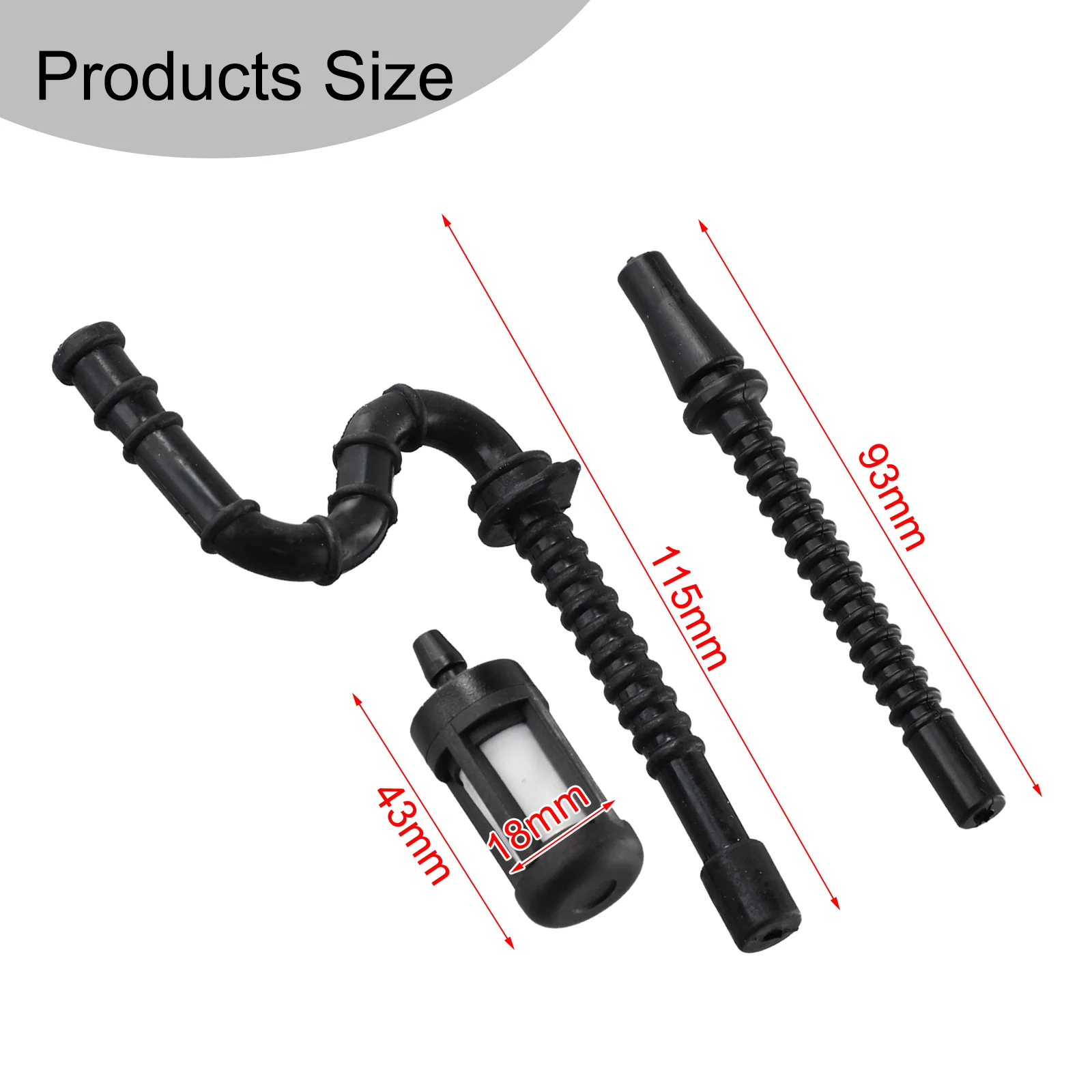 Durable Fuel Hose Filter Accessories Chainsaw Garden Impulse Line MS260 024/026/034/036 Outdoor Parts For Stihl
Durable Fuel Hose Filter Accessories Chainsaw Garden Impulse Line MS260 024/026/034/036 Outdoor Parts For Stihl