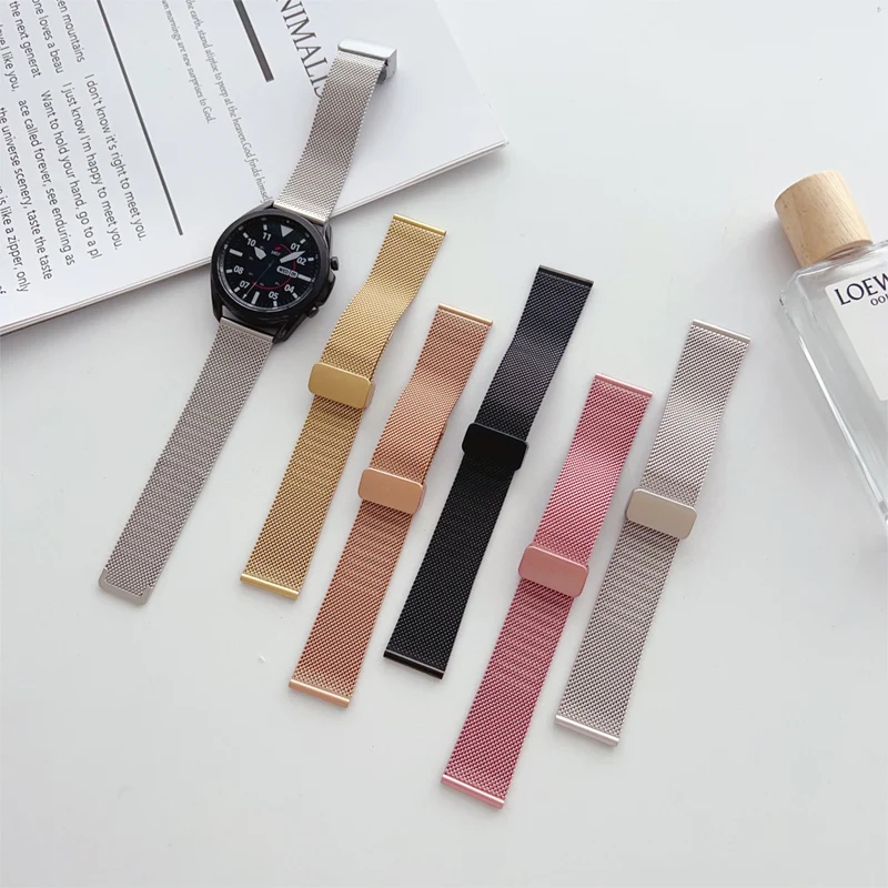 22mm Magnetic Buckle Watch Metal Strap Band For Huawei Watch GT2 46mm GT 46mm/42mm Honor GS Pro GT Elegant Milanese Loop correa
22mm Magnetic Buckle Watch Metal Strap Band For Huawei Watch GT2 46mm GT 46mm/42mm Honor GS Pro GT Elegant Milanese Loop correa