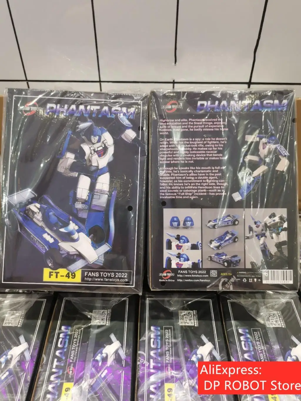 NEW Transformation Original FansToys FT-49 FT49 Mirage PHANTASM Mp Ratio Action Figure Robot Toy With Box
NEW Transformation Original FansToys FT-49 FT49 Mirage PHANTASM Mp Ratio Action Figure Robot Toy With Box