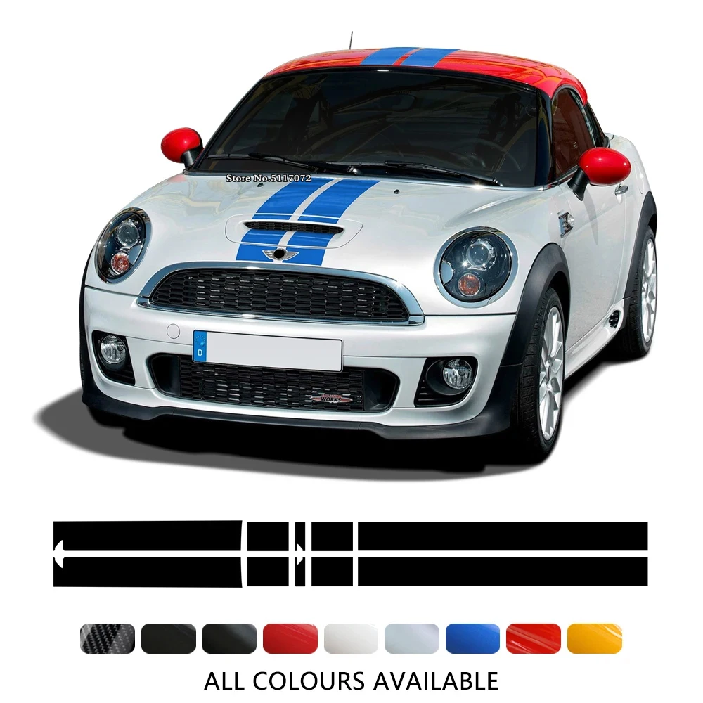 Аксессуары для мини-купе R58 Cabrio R57 Roadster R59 Jcw, автомобильный капот, полосы, наклейка, крышка двигателя, освещение
Аксессуары для мини-купе R58 Cabrio R57 Roadster R59 Jcw, автомобильный капот, полосы, наклейка, крышка двигателя, освещение