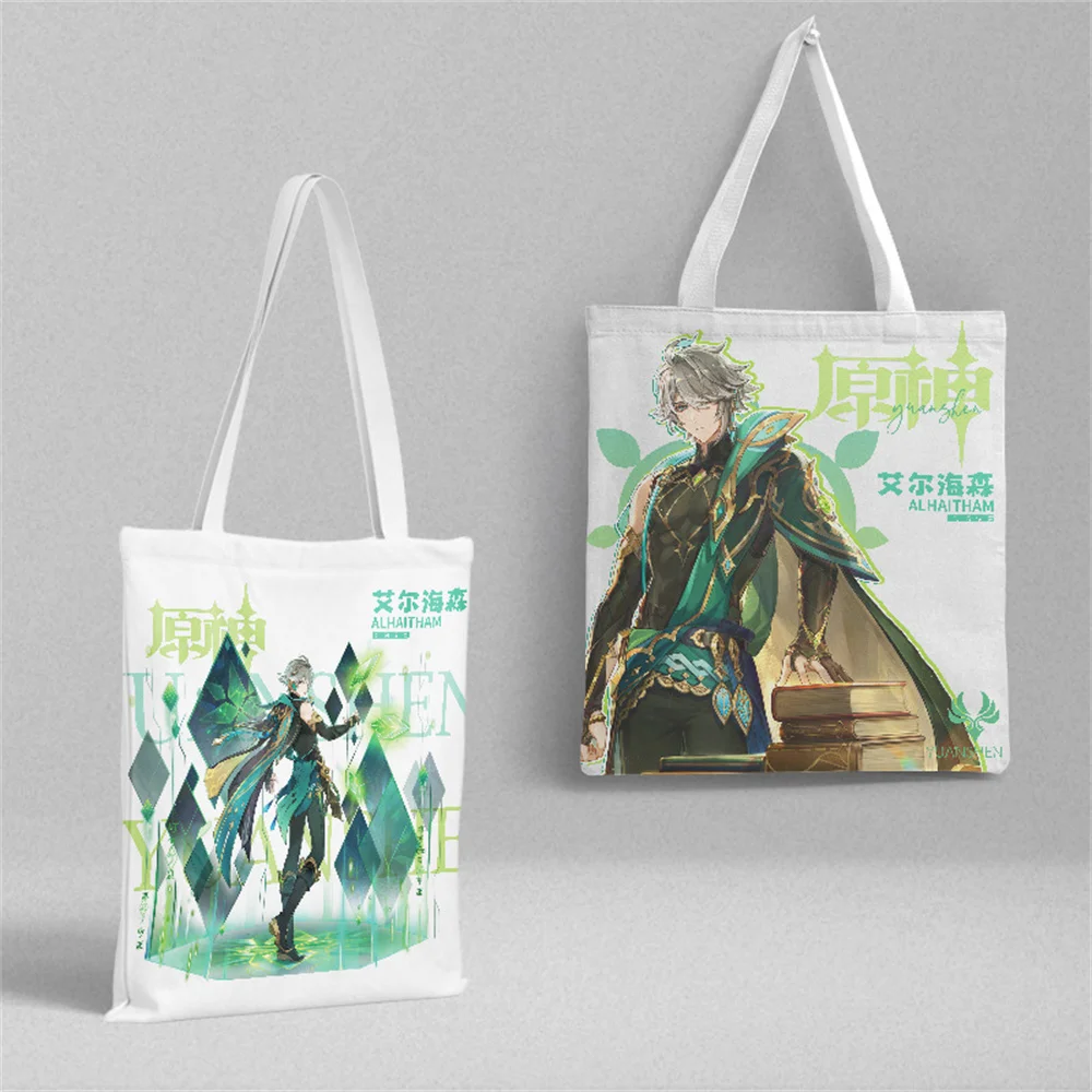 Genshin Impact Anime Large Capacity Bag Vintage Canvas Handbag Women's Shoulder Bag Reusable Shopping Tote Bag
Genshin Impact Anime Large Capacity Bag Vintage Canvas Handbag Women's Shoulder Bag Reusable Shopping Tote Bag