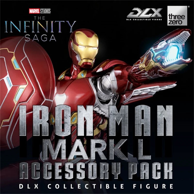 

【In Stock】3A Threezero DLX Iron Man Mark 50 Mk50 Accessory Pack The Infinity Saga Action Model Collectible Figure Toys