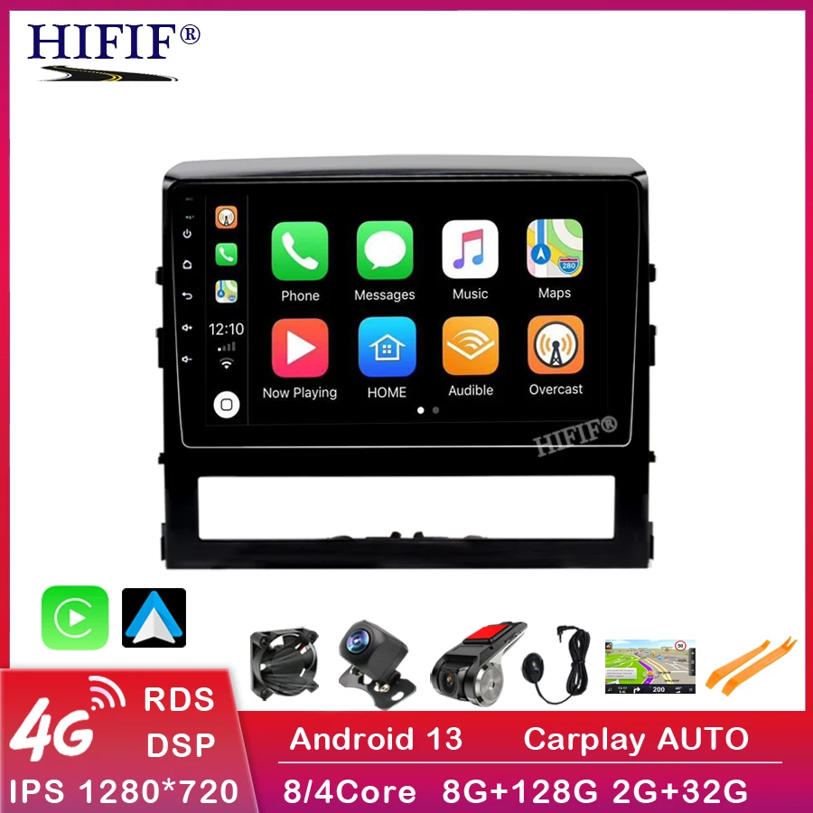 Автомагнитола 8 + 128G DSP с IPS экраном, мультимедийный плеер с GPS-навигацией для Toyota Land Cruiser 200, 2015, 2016, 2017, 2018, BT Carplay Auto
Автомагнитола 8 + 128G DSP с IPS экраном, мультимедийный плеер с GPS-навигацией для Toyota Land Cruiser 200, 2015, 2016, 2017, 2018, BT Carplay Auto