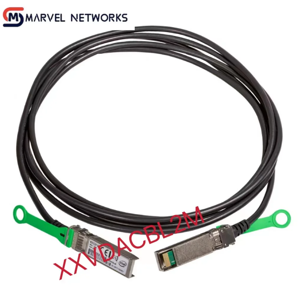 100% Оригинальный медный кабель XXVDACBL2M Ethernet SFP28 Twinax, 2 м пассивный прямой кабель для Intel
100% Оригинальный медный кабель XXVDACBL2M Ethernet SFP28 Twinax, 2 м пассивный прямой кабель для Intel