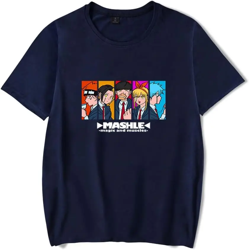Hot Anime Mashle:Magic and Muscles Tee Merch Shirt Fashion Short Sleeve T Shirt, Small, Black
Hot Anime Mashle:Magic and Muscles Tee Merch Shirt Fashion Short Sleeve T Shirt, Small, Black