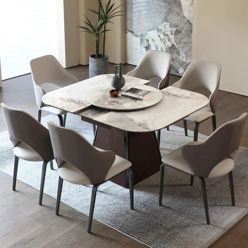 

Mobile Accent Dining Table Meeting Luxury Lounge Nordic Dining Table Console Apartment Muebles Para El Hogar Furniture Sets