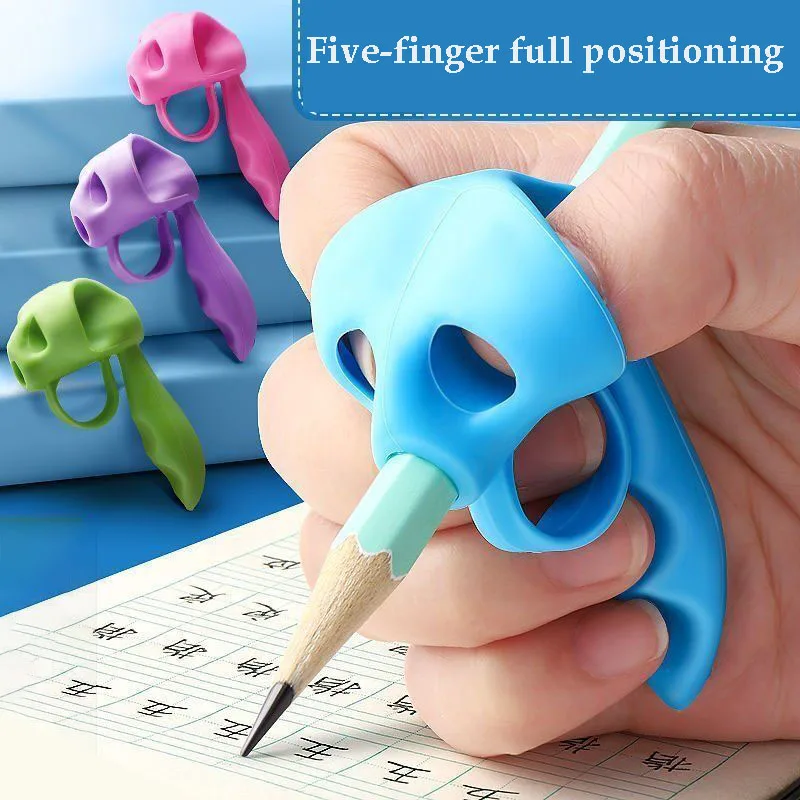 Exquisite Five-Finger Pen Holder Beginner Basic Writing Posture Corrector Anti-Wear Finger Protector Student Writing Pen Holder
Exquisite Five-Finger Pen Holder Beginner Basic Writing Posture Corrector Anti-Wear Finger Protector Student Writing Pen Holder