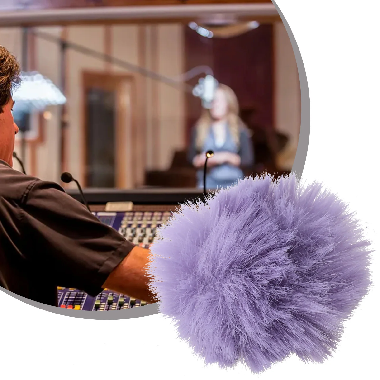1pc Microphone Wind Muffs Improves Wind Rejection Dual Layered Wind Protection Reduces Wind Noise Music Instruments Accessories
1pc Microphone Wind Muffs Improves Wind Rejection Dual Layered Wind Protection Reduces Wind Noise Music Instruments Accessories