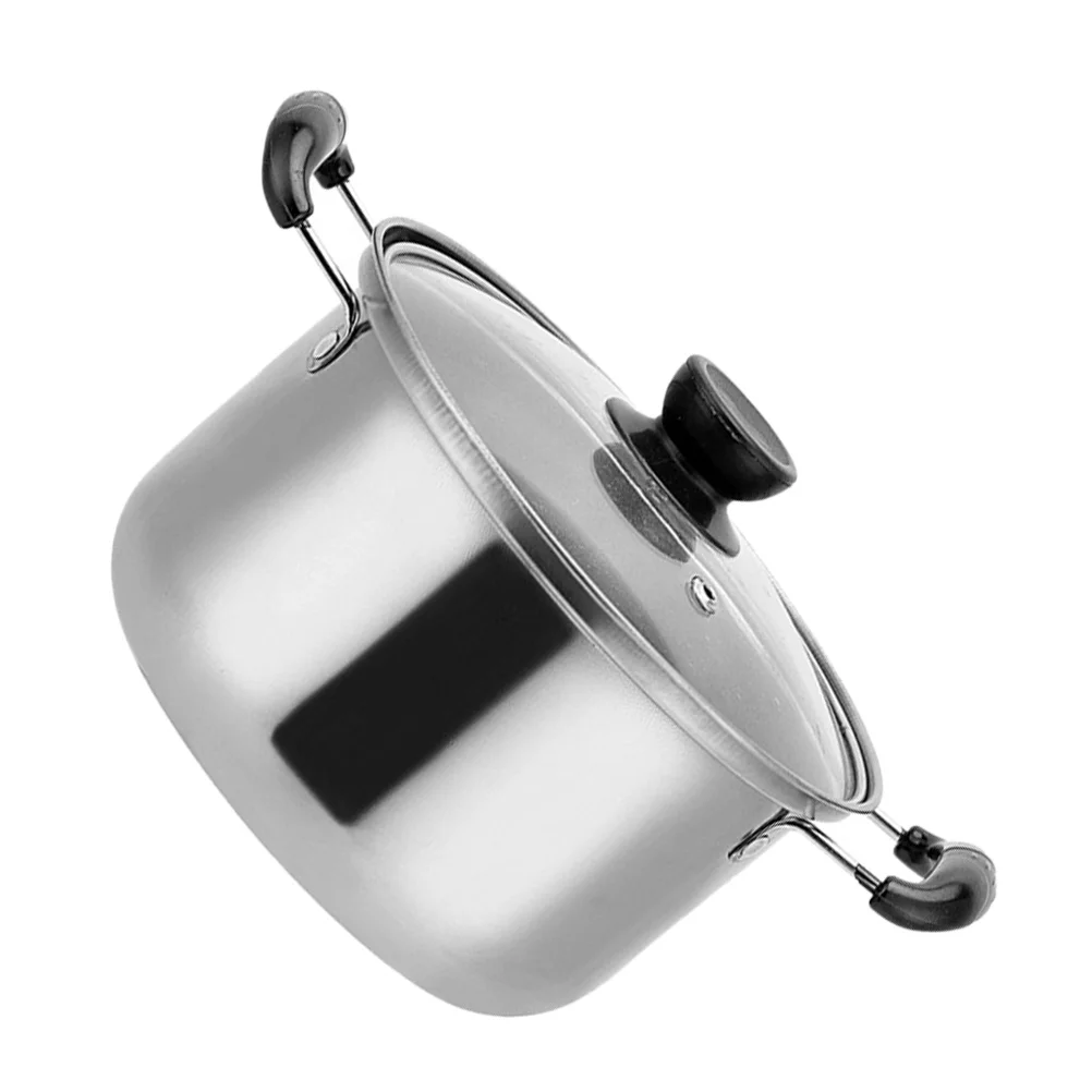 Pot Soup Cooking Stainless Steel Stock Lid Pan Pasta Kitchen Milk Cookware Saucepan Noodle Stew Noodles Stockpot Boiling Hot
Pot Soup Cooking Stainless Steel Stock Lid Pan Pasta Kitchen Milk Cookware Saucepan Noodle Stew Noodles Stockpot Boiling Hot