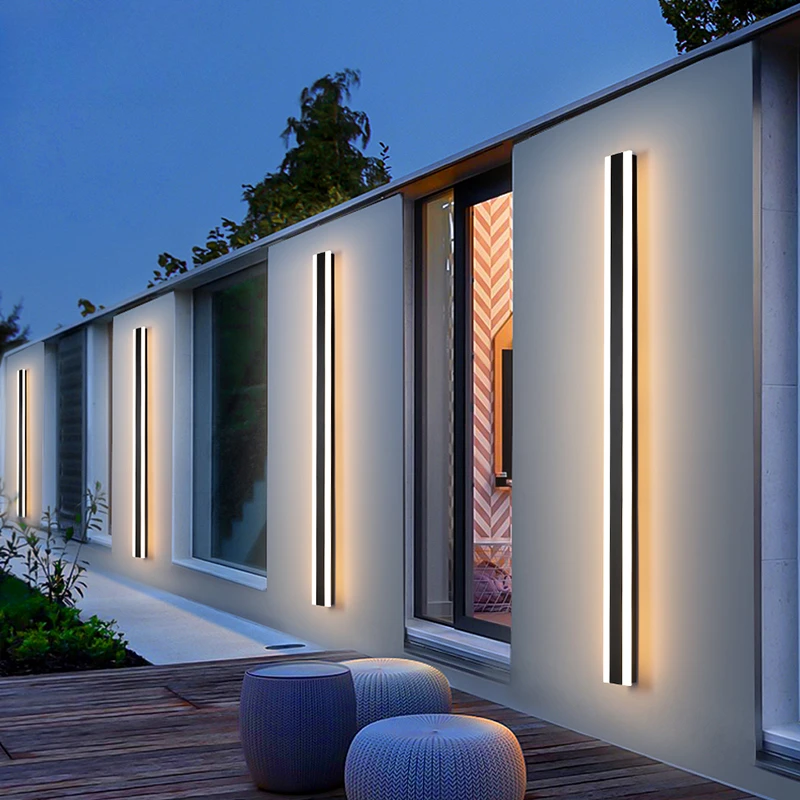 Outdoor Porch Light Waterproof IP65 Long Strip Wall Lamp for Garden Villa Porch Sconce Modern Outside Wall Lighting Outside
Outdoor Porch Light Waterproof IP65 Long Strip Wall Lamp for Garden Villa Porch Sconce Modern Outside Wall Lighting Outside