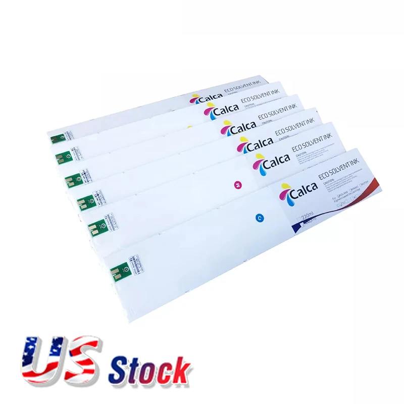 Calca Compatible 440ml Roland ECO-Sol Max Ink Cartridge High Quality CYMK Ink Cartridge for Bulk Wholesale US Stock
Calca Compatible 440ml Roland ECO-Sol Max Ink Cartridge High Quality CYMK Ink Cartridge for Bulk Wholesale US Stock