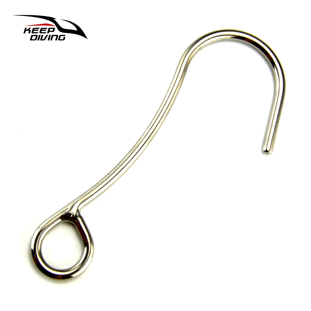Underwater Scuba Diving Single Stainless Steel Reef Drift Hook for Cave Diving BCD Accessories
Underwater Scuba Diving Single Stainless Steel Reef Drift Hook for Cave Diving BCD Accessories