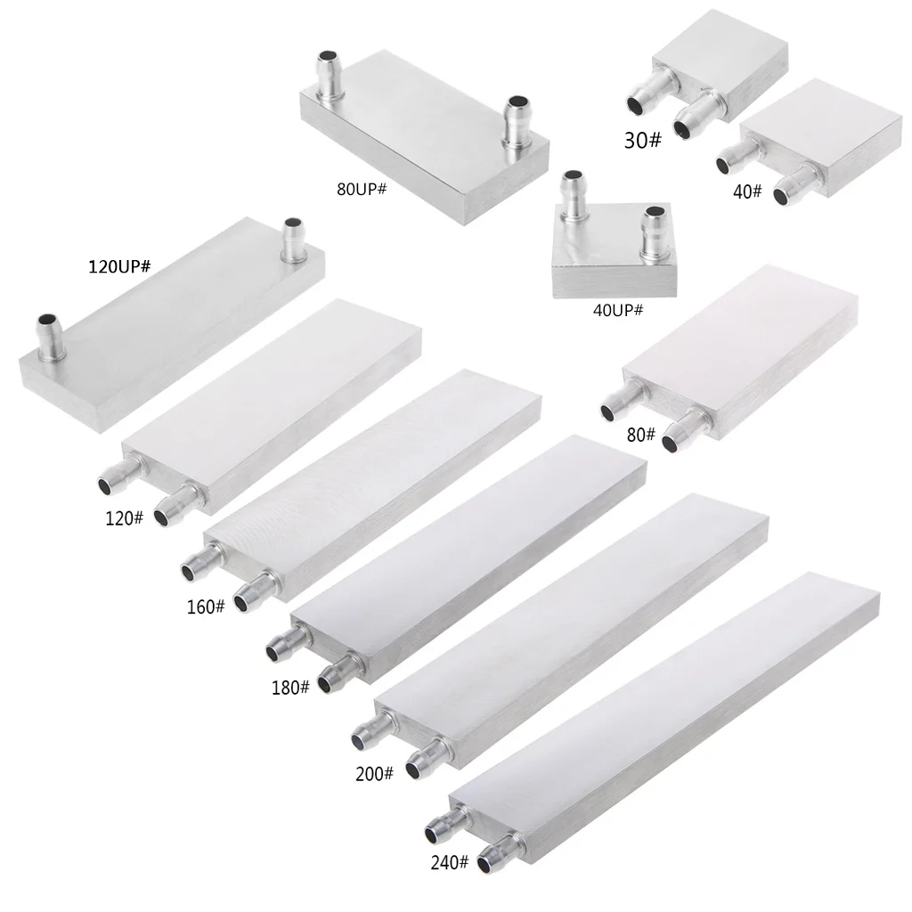 Multi Size Aluminum Water Cooling Block Heat Sink System For PC Laptop CPU 40x120mm 40x80 40x160 40x180 40x40 40x24 Dropshipping
Multi Size Aluminum Water Cooling Block Heat Sink System For PC Laptop CPU 40x120mm 40x80 40x160 40x180 40x40 40x24 Dropshipping