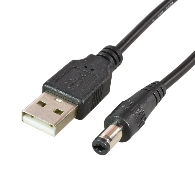 Black DC power plug USB convert to 5.5*2.1mm/DC 5521 Jack 5.5 mm x 2.1 mm 5.5x2.1mm charging charge cable
Black DC power plug USB convert to 5.5*2.1mm/DC 5521 Jack 5.5 mm x 2.1 mm 5.5x2.1mm charging charge cable