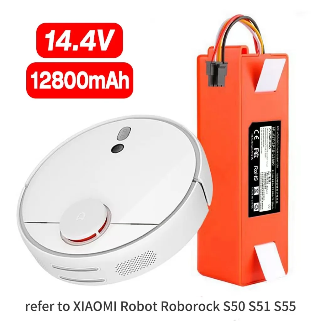 Оригинальная запасная батарея Телефон для XIAOMI 1S 1ST Roborock SDJQR01RR робот-пылесос для подметания и уборки 12800 мАч 
Оригинальная запасная батарея Телефон для XIAOMI 1S 1ST Roborock SDJQR01RR робот-пылесос для подметания и уборки 12800 мАч