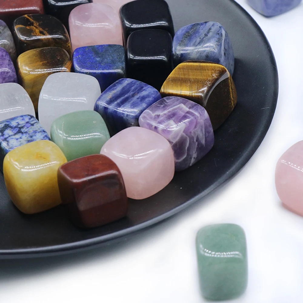 Natural Crystals Stone Cube Square Beads Gemstones Loose Spacer Beads For Jewelry Making DIY Necklace Charms Home Decoration
Natural Crystals Stone Cube Square Beads Gemstones Loose Spacer Beads For Jewelry Making DIY Necklace Charms Home Decoration