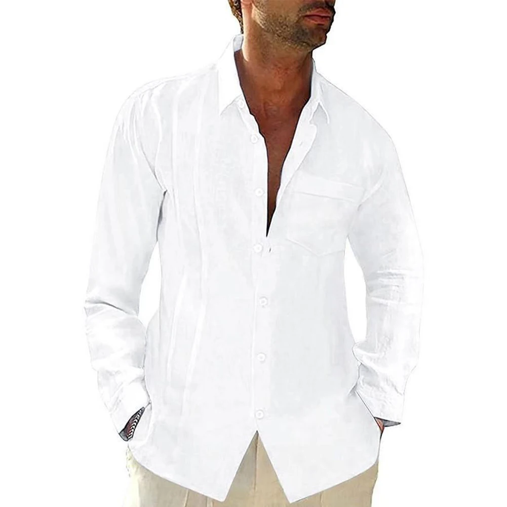 Men\\'s Clothing Shirt Blouse Button Down Casual Collared Long Sleeve Loose M-2XL Men Polyester Regular Outdoor
Men\\'s Clothing Shirt Blouse Button Down Casual Collared Long Sleeve Loose M-2XL Men Polyester Regular Outdoor