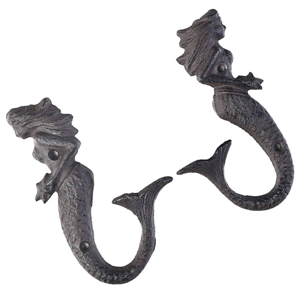Cast Iron Mermaid Decoration Hooks Wall Hanging Clothes Coat Hooks Cap Holder Wall Hanger For Bedroom Bathroom Organizer
Cast Iron Mermaid Decoration Hooks Wall Hanging Clothes Coat Hooks Cap Holder Wall Hanger For Bedroom Bathroom Organizer