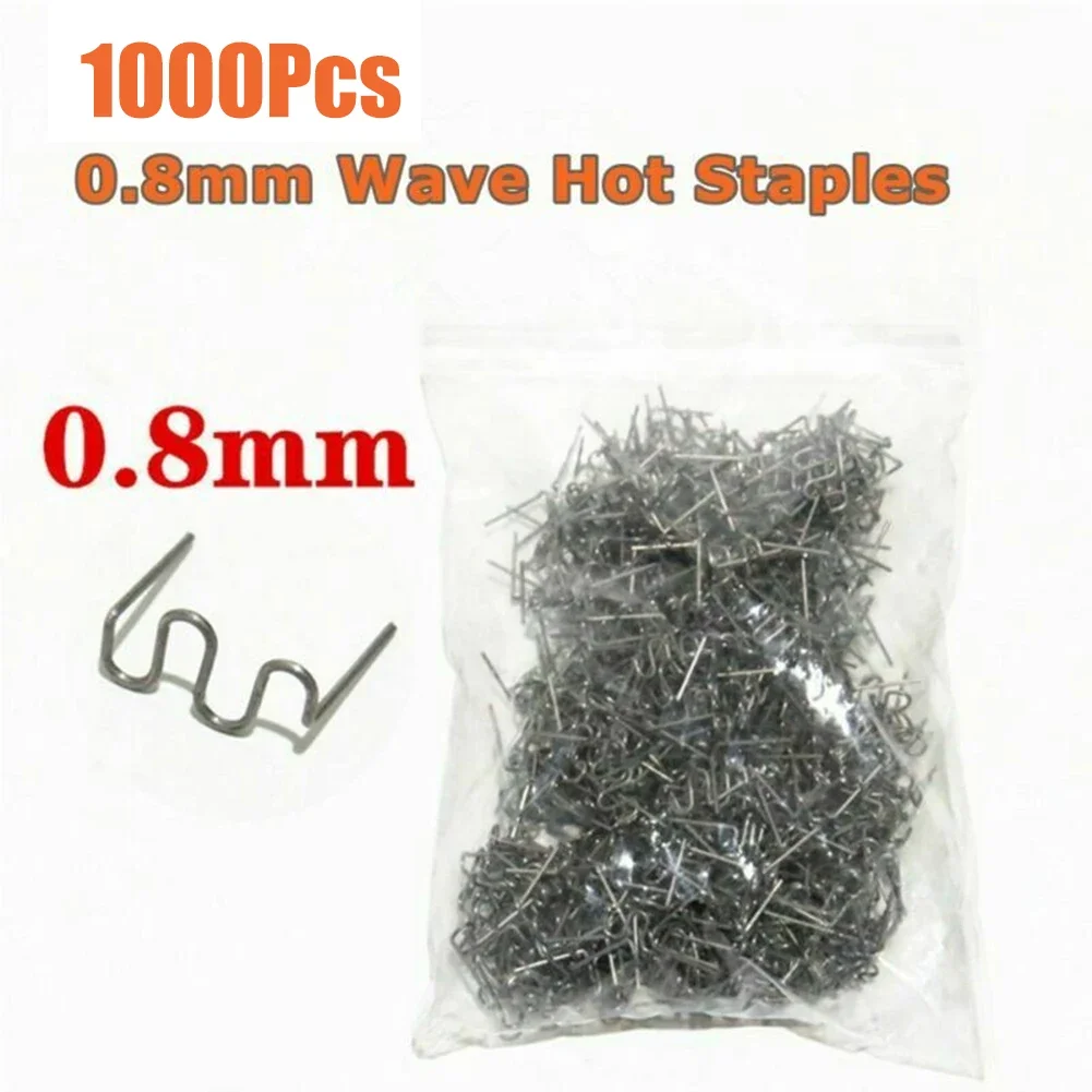 1000Pcs 0.8mm Stainless Steel Welding Wave Hot Staples Stapler For Car Bumper Repair Kits Universal Car Accessories
1000Pcs 0.8mm Stainless Steel Welding Wave Hot Staples Stapler For Car Bumper Repair Kits Universal Car Accessories