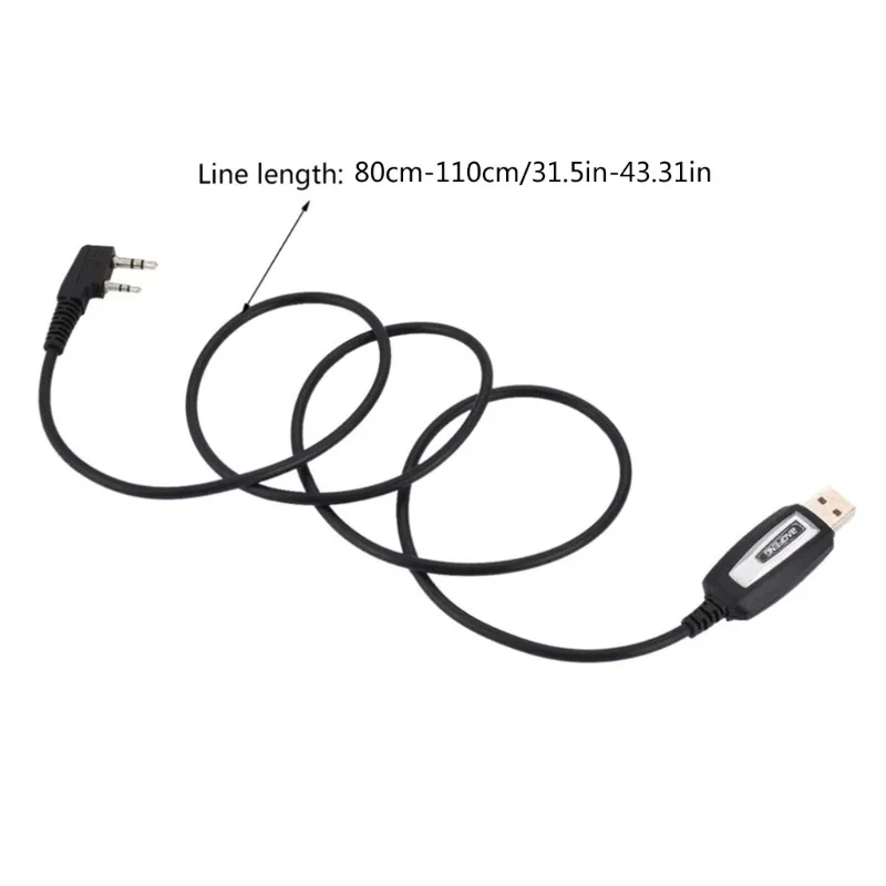 

2024 Walkie Talkie USB Programming Cable Waterproof USB Programming Cable for Baofeng UV-5R / BF-888S