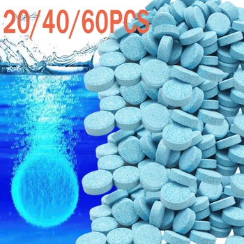 Limpe seu Pára-brisa com Facilidade Usando Pastilhas Effervescentes para Limpadores de Carro 7 20/40/60PCS Car Windshield Cleaner Glass Water Solid Effervescent Tablet Cleaner Concentrated Tablets Detergent Car Accessory