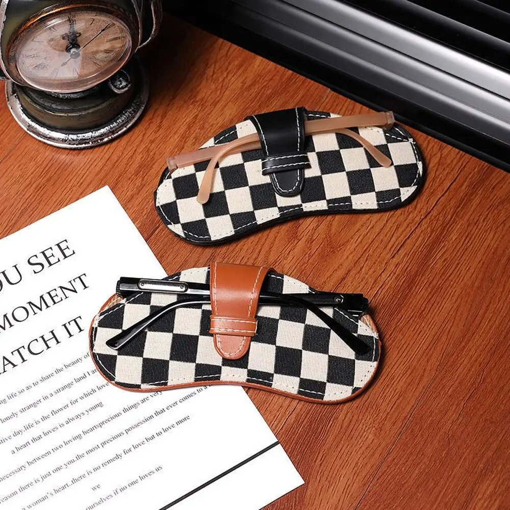 Lattice Eyeglasses Holder Plaid PU Leather Case Eyewear Protective Case Myopia Frame Protector Sunglasses Storage Bag
Lattice Eyeglasses Holder Plaid PU Leather Case Eyewear Protective Case Myopia Frame Protector Sunglasses Storage Bag