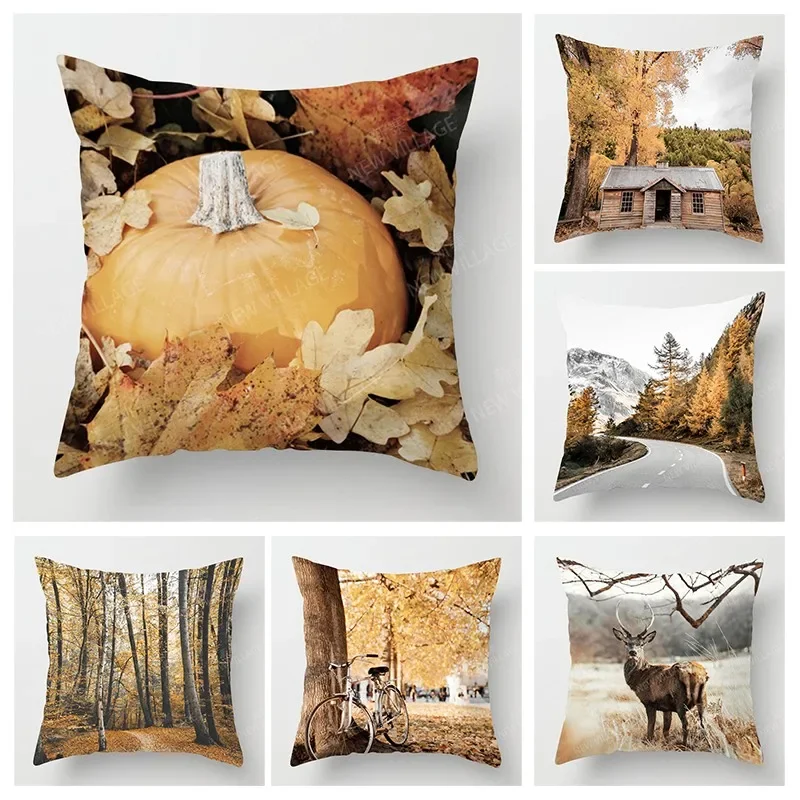 

Nordic fall home decor throw pillowcase sofa Cushion cover modern 45x45cm 45*45 50x50 60x60cm 40x40 boho living room aesthetics