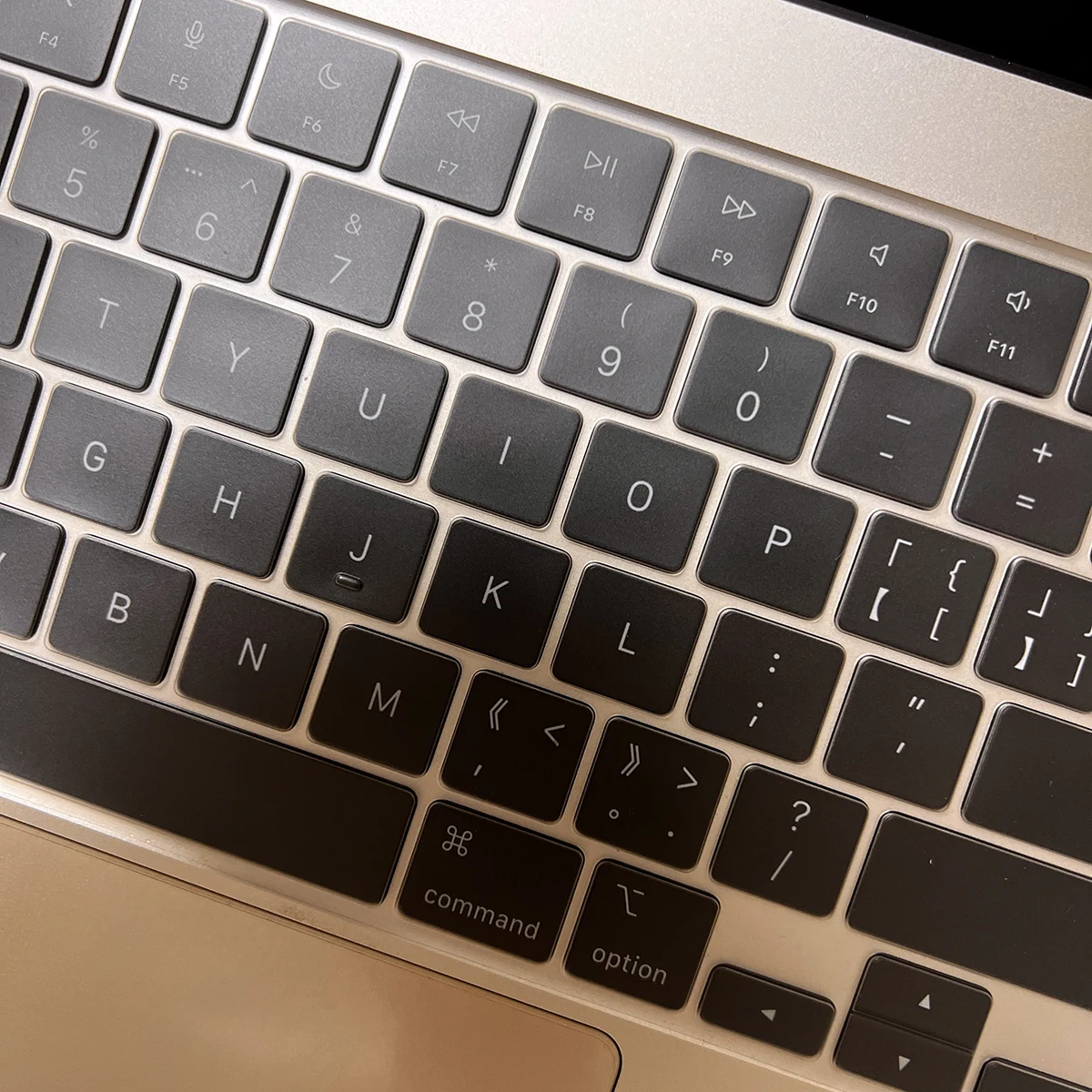 TPU Keyboard Cover Light Beige Ultra Thin Protector Compatible with For MacBook Air 15